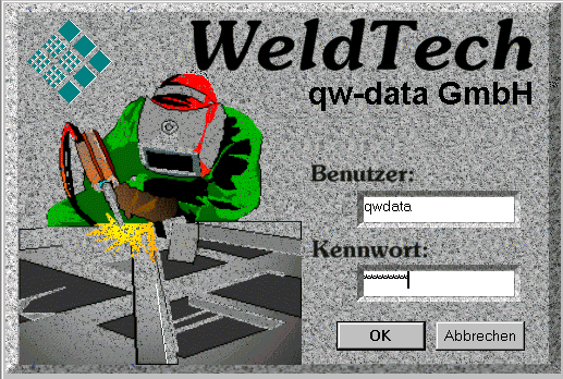 Anmeldung in WeldTech